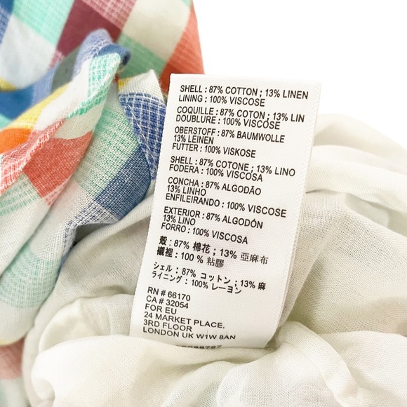 Anthropologie Multicolor Plaid Midi Skirt - Picture 6 of 7